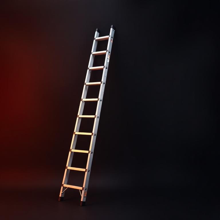 Aluminum Extension Ladder — 20ft · Aluminum · 150kg Load